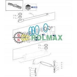 Remonto komplektas new holland ford fiat 5190591
