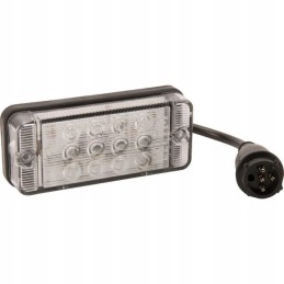 Stačiakampis kombinuotas galinis žibintas 5 kontaktų LED 12 24v