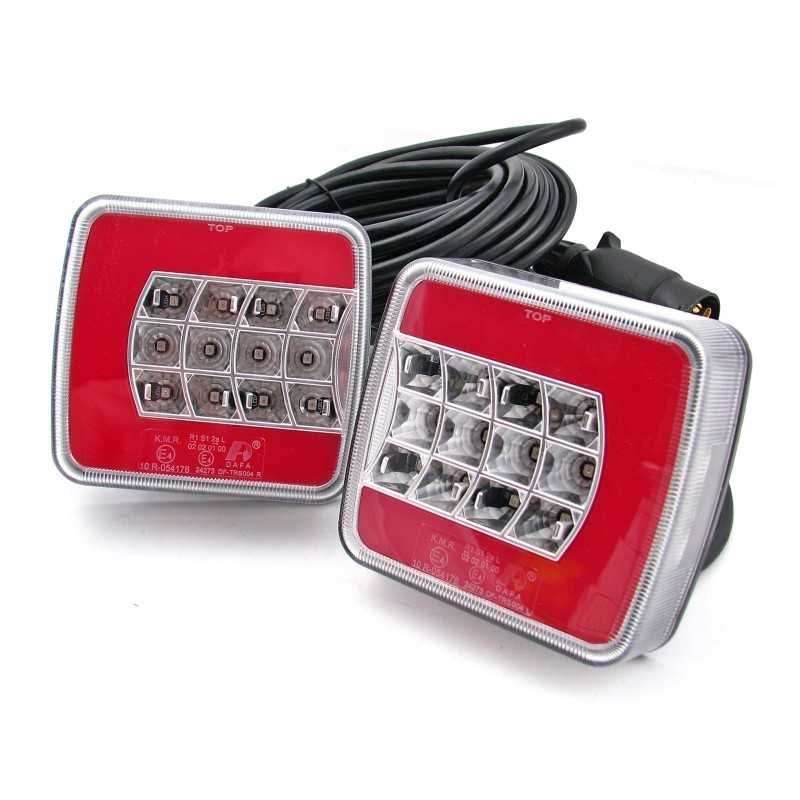 LED lempučių rinkinys magnetinei priekabai 12-24