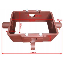 Lopšio pavaros tvirtinimas fi 40 solid d50 d47