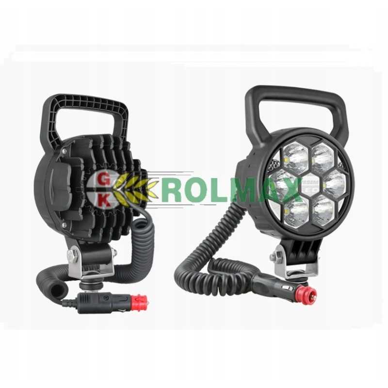 LEDF darbo lempa fi117 4 2500lm 12 24v tinklelis r