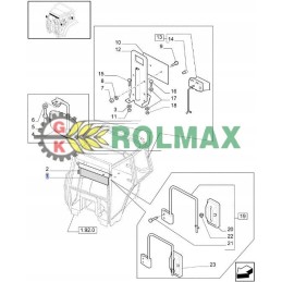 Skėtis nuo saulės New Holland CNH 5176441