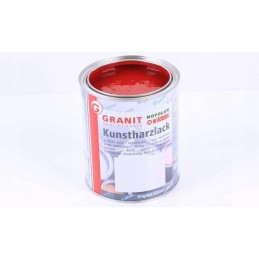 Korpusas raudonas lakas 1l granitas