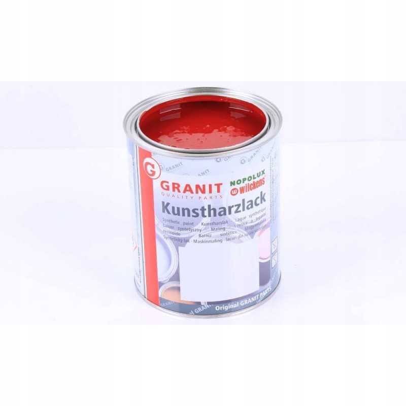 Korpusas raudonas lakas 1l granitas
