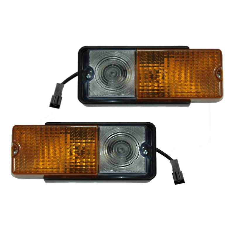 Zetor priekiniai žibintai naujo tipo 185x80mm kairėje dešinėje