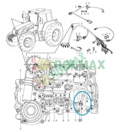 New Holland Case Steyr CVT jutiklis 192300711001