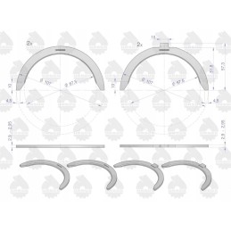 Pusžiedžių rinkinys vardinis n 0 00 80002041