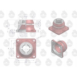 Pavarų svirties guolis C 330 originalus Ursus