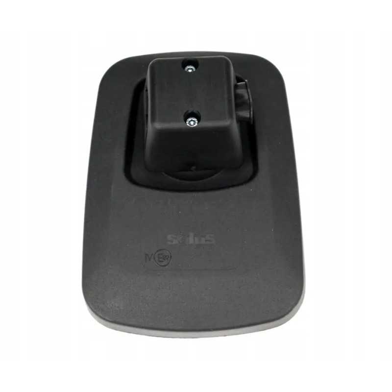 Universalus veidrodis 215 x 160, tvirtinimas 18-28mm