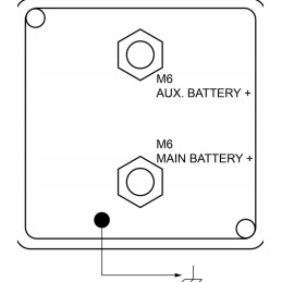 Akumuliatoriaus izoliatorius 12v 140a