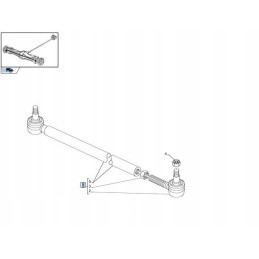 New Holland Case 51350 vairo trauklės mazgas
