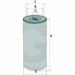 Alyvos filtras new holland mann filtras 47134379 mann