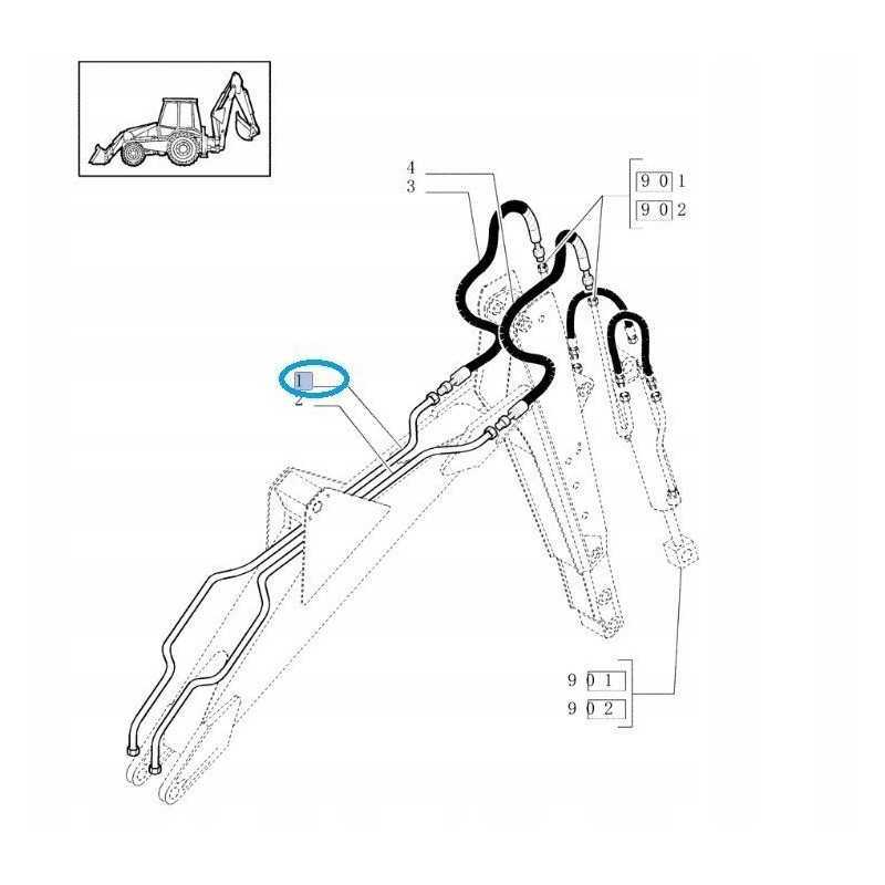 New Holland CNH 85815674 vamzdis