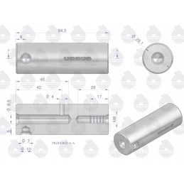 Priekinio disko palydovo kaištis 88175027 881750