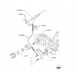Kabelis new Holland 76092511 cnh