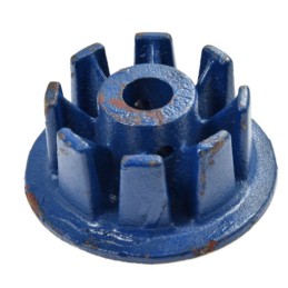 Varomasis pirštų kalnelio ratas ant kombaino Anna vairo