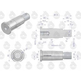 Vairo stiprintuvo pavaros kaištis