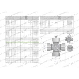 Veleno skersinė galvutė 27x80, Warynski šoninis tepimas
