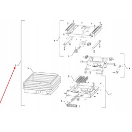 As00071871 pilnas pagrindas mechaninei kėdei