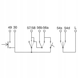 Posūkio signalo jungiklio korpusas maxxum 1983239c6