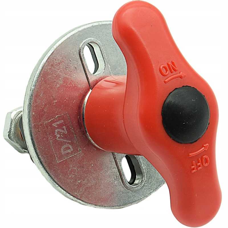 Jungiklis, įjungimas ir išjungimas, akumuliatoriaus įžeminimo atjungiklis