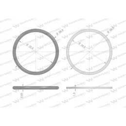 Hidraulinių greitųjų jungčių sandariklių rinkinys