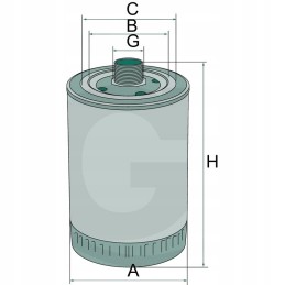 Hidraulinis filtras mf 3000 3581032m2 3581032m3