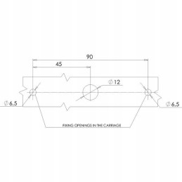 Stačiakampis kombinuotas galinis žibintas, 5 kontaktų LED 12-24