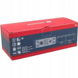 Stačiakampis kombinuotas galinis žibintas, 5 kontaktų LED 12-24