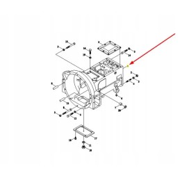 Tb604 371 01a pavarų dėžės korpusas