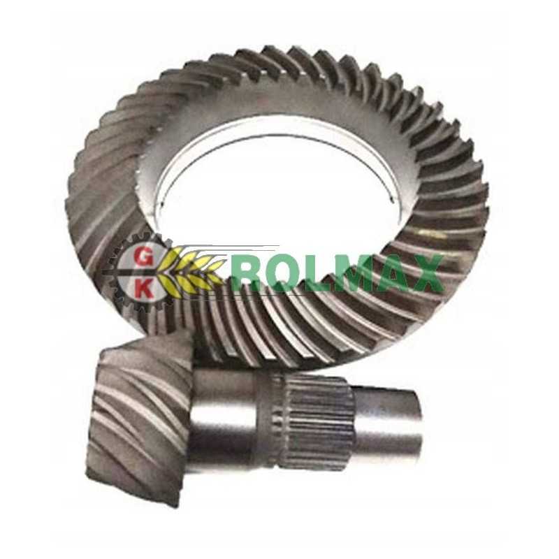 John Deere R129 atakos volas su diskiniu ratuku