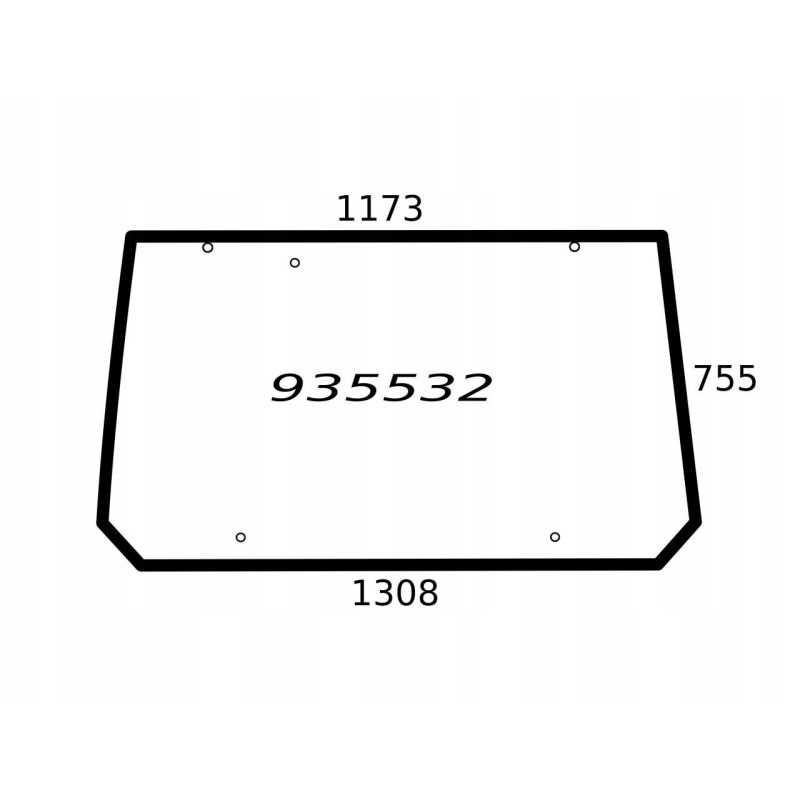 Zetor Major 80 galinis langas 935532