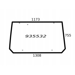 Zetor Major 80 galinis langas 935532