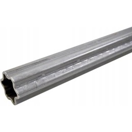 Žvaigždinio profilio vamzdis s5 oe vidinis 52 oe išorinis 61x47