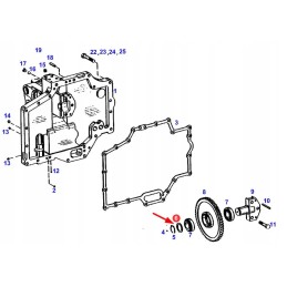 G001990200350 poveržlių komplektas