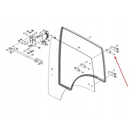 Tl02451013011 durų vyrių guminė poveržlė