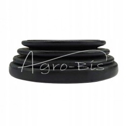 Dulkių nepraleidžiantis dangtelis zeto spyruoklinės ašies vairo rankenai