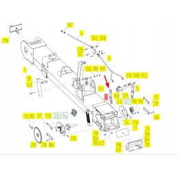 100227345 grūdų elevatoriaus montavimo plokštė