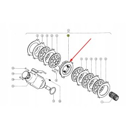 319540 0 stabdžių spyruoklė