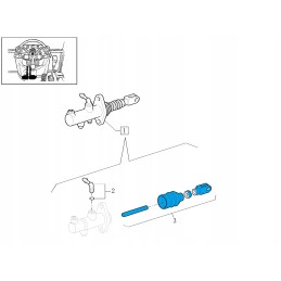 New Holland Case pagrindinio stabdžių cilindro remonto komplektas
