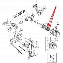 516575m1 hidraulinio cilindro sandariklis