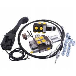 Skirstytuvo 2 sekundžių solenoidinio vožtuvo vairasvirtė su mygtuku