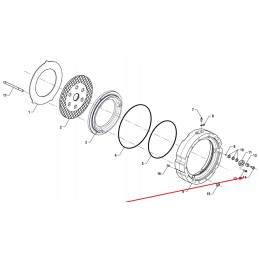 P5s43105109 savireguliacinis varžtas m8 x 1