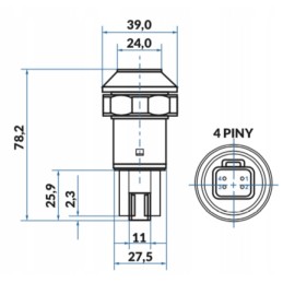 Kardaninio veleno jungiklio korpusas Steyr 140258078