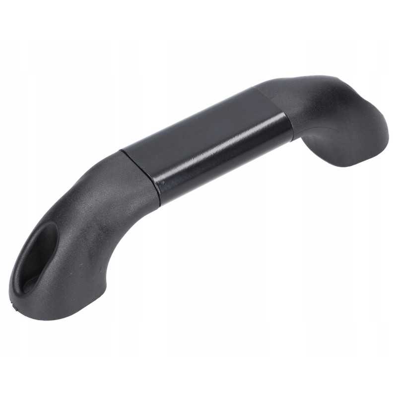 Milteliniu būdu dengto plieno rankena, l 200mm