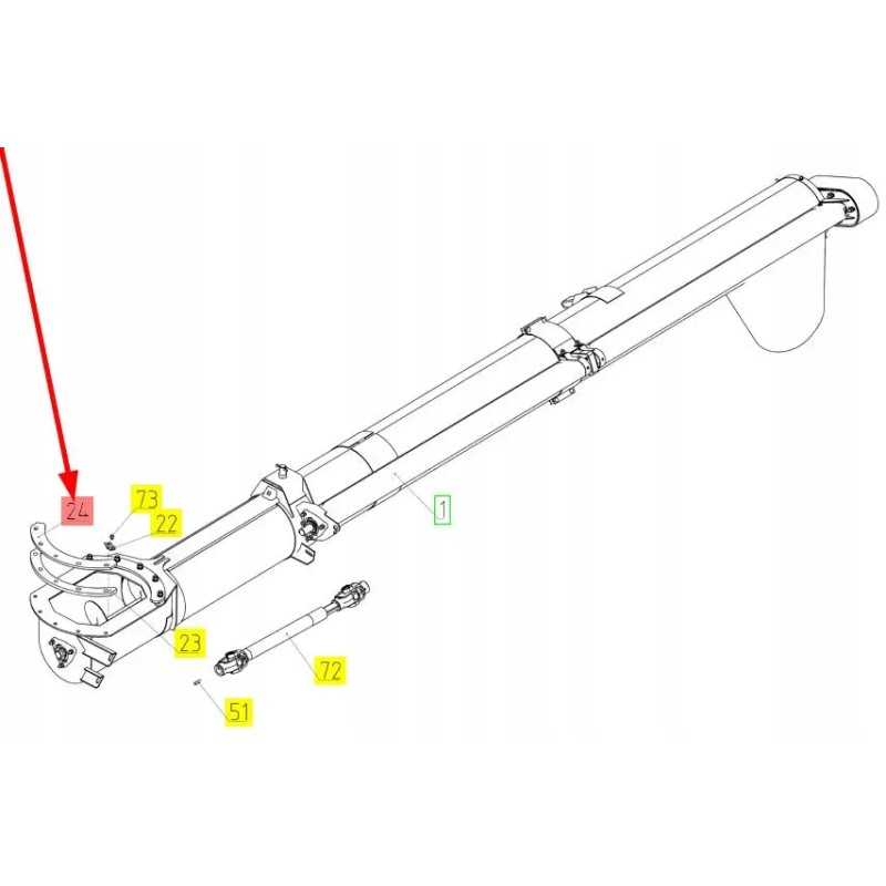 100839724 išleidimo vamzdžio tvirtinimas