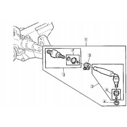 Kairysis John Deere strypo galas AL110957 AL177963