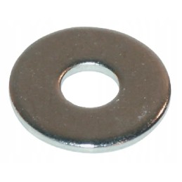 Plokščia poveržlė, praplatinta, m5x15x1, 2 mm, nerūdijantis plienas