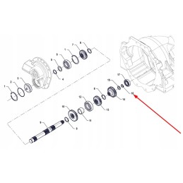 Pis06010031 išorinis žiedas 23 59 x 2
