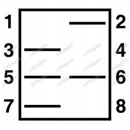 PTO jungiklis 42x22mm 5 kontaktų Valtra V30943900